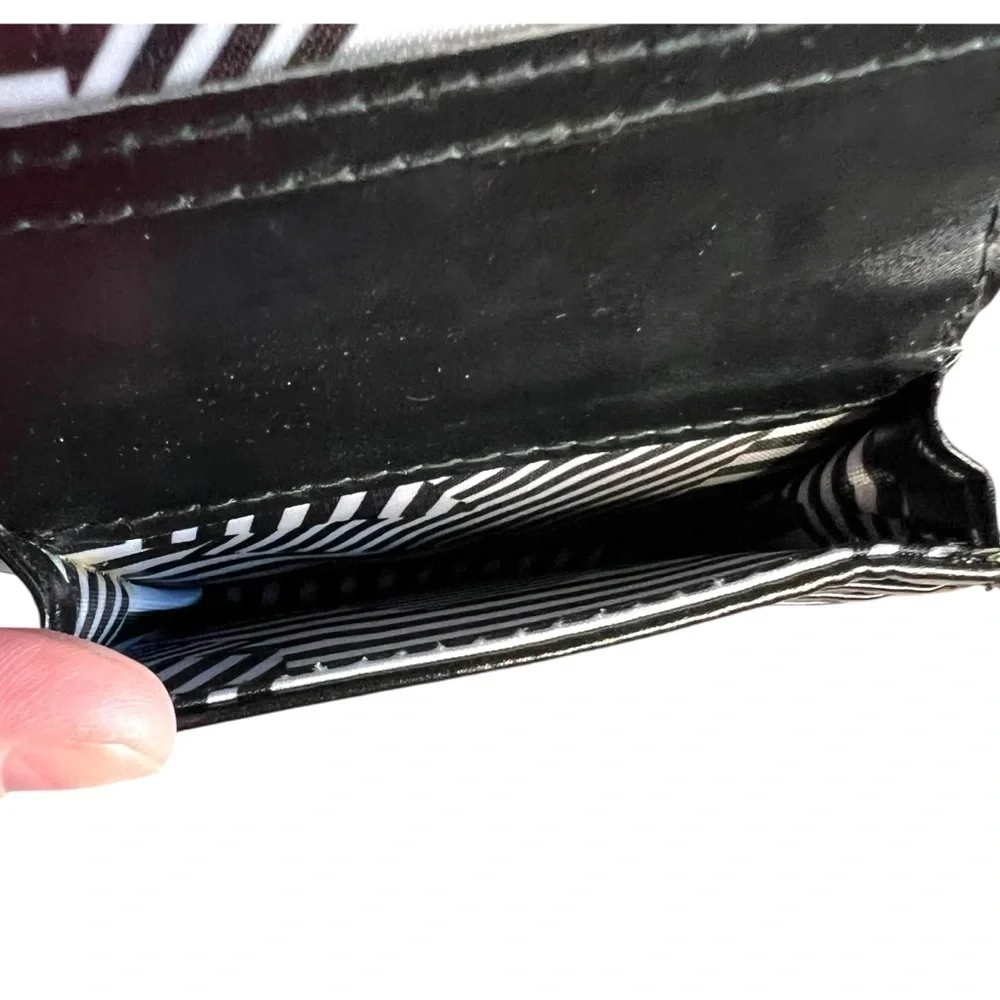 Nanette Lepore Small Wallet Card Holder Black